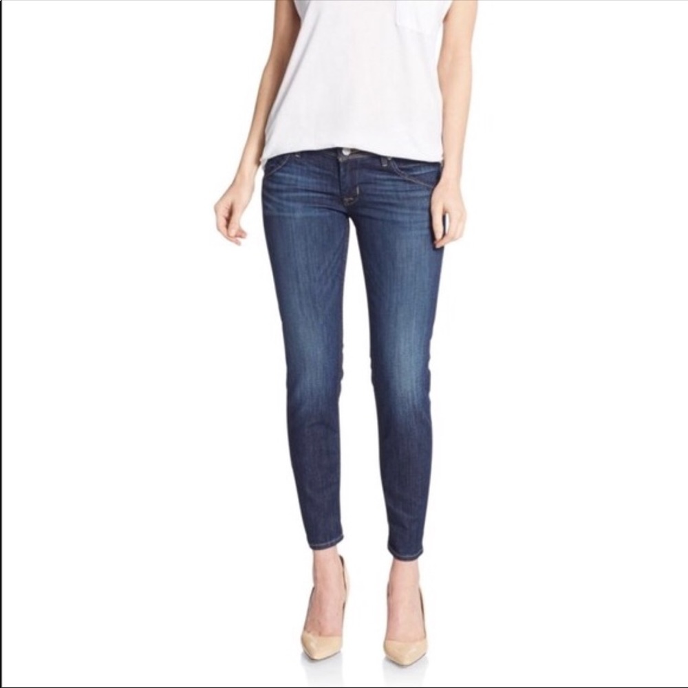 🆕 NWT Hudson Crop Collin Skinny Blue Jeans